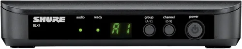 Vista 4 de Sistema de micrófono inalámbrico Shure BLX24/PG58 - Vida de batería de 14 horas, rango de 300 pies, UHF Incluye micrófono vocal de mano PG58