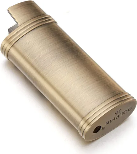 Vista 3 de Ambrogio.L Funda para encendedor Mini BIC J5, bronce + plateado + dorado (3 piezas)