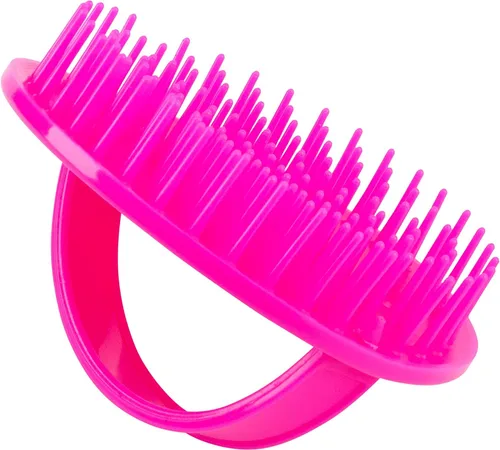 Vista 10 de Denman Cepillo desenredante para cabello rizado y masajeador de cuero cabelludo D6 - Cepillo alisador de cabello Negro