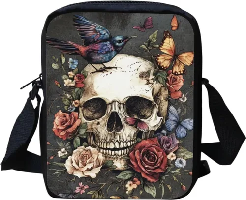 Vista 36 de Halloween Cat Small Messenger Bag Crossbody Shoulder Bag for Women Black Cat Pumpkin