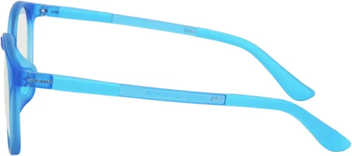 Vista 3 de Fawziya Gafas de luz azul con marco redondo para niños