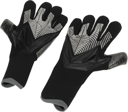 Vista 5 de 2pcs Soccer Goalie Gloves, Football Goalkeeper Gloves with Anti Slip Latex Palm and Extra Finger Protection, Breathable Mesh for Competitive Play