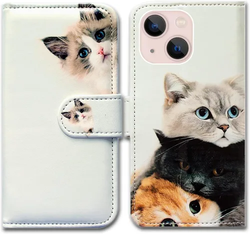 Vista 21 de Bcov Funda para iPhone 14 Plus, diseño de pájaro negro y verde con tapa para teléfono, con ranura para tarjetas, soporte para iPhone 14 Plus