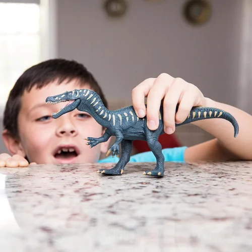 Vista 2 de Schleich Dinosaurs - Ataque del Trío de Dinosaurios - Juguetes de dinosaurios para niños y niñas - Figuras de dinosaurios para niños a partir de 5