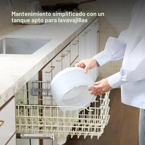 Vista 5 de BLUEAIR Humidificador inteligente prémium para habitaciones grandes, dormitorios, mejor sueño con tecnología de niebla invisible evaporativa