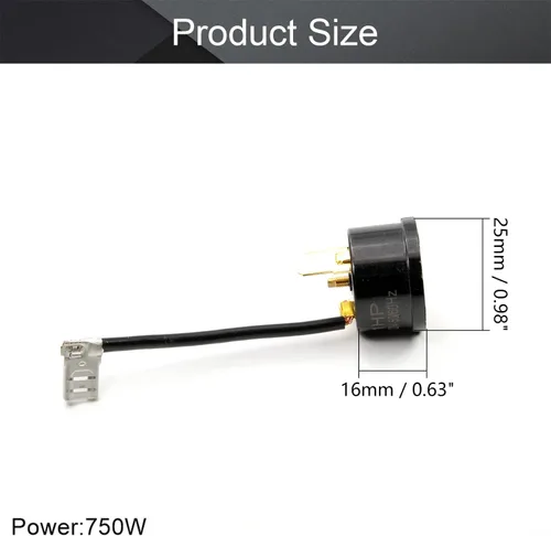 Vista 3 de Othmro Protector de sobrecarga térmica del refrigerador (HP) 750W Pieza de repuesto del compresor 1pcs