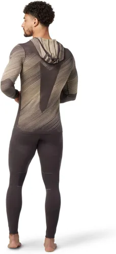 Vista 3 de Smartwool Intraknit - Sudadera con capucha térmica de merino con cremallera de 12, para hombre