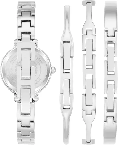 Vista 3 de Anne Klein Women's Premium Crystal Accented Bangle Watch Set
