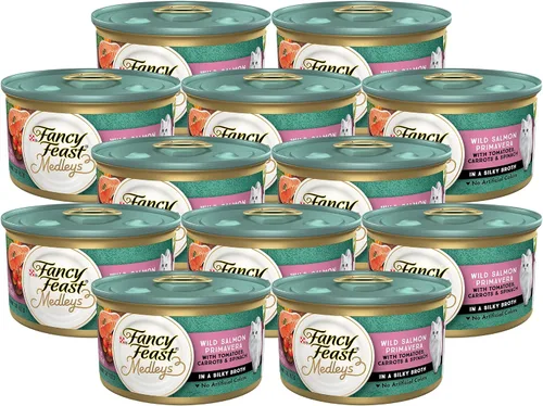 Vista 12 de Purina Fancy Feast Medleys Variación (Pavo Toscana)