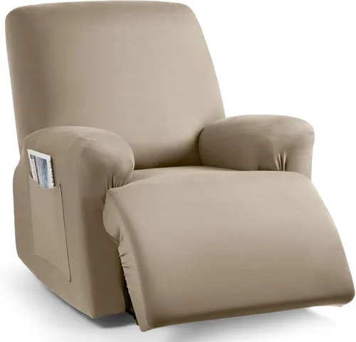 Vista 41 de TAOCOCO Fundas Elásticas para Sillones Reclinables de 3 Piezas Fundas Sólidas para Muebles Funda para Sillón Reclinable Fundas Deslizables