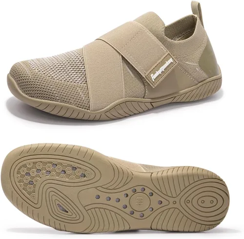 Vista 7 de FUNKYMONKEY Zapatos deportivos acuáticos para hombre, de secado rápido, sin cordones, adecuados para uso casual, caminar, fitness, vadear y otras