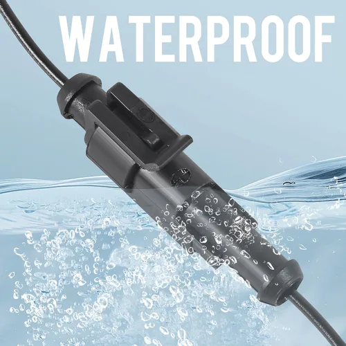 Vista 6 de 10 Piezas Conector de 1 Pin Impermeable Eléctrico Enchufe de 1 Pin Auto Cable Eléctrico Conectores de Desconexión Rápida Automotrices Conectores