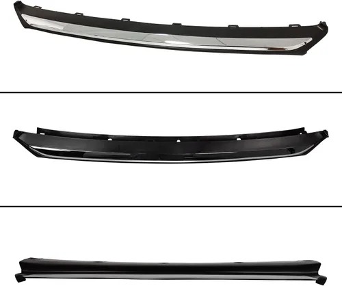 Vista 2 de Parachoques delantero inferior rejilla guardia cromo cubierta delantera entrada de aire para 2013 2014 2015 Honda Accord