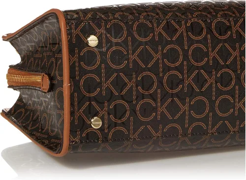 Vista 6 de Calvin Klein Margot - Bolso con logotipo texturizado en relieve