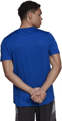 Vista 2 de adidas AEROREADY - Camiseta de 3 rayas para hombre
