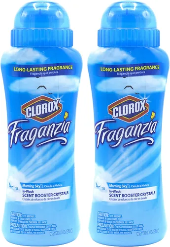 Vista 26 de Clorox Fraganzia Cristales Potenciadores de Aroma para Lavandería en Aroma de Madera de Cedro y Salvia - Perlas Perfumadas Frescas para el Lavado