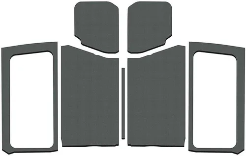 Vista 6 de Design Engineering 50289 Kit de Revestimiento Interior del Techo con Aspecto de Cuero Gris Boom Mat Amortiguador de Sonido Compatible con Jeep
