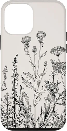 Vista 16 de iPhone 16 Cute Wildflowers Pattern Design Floral Case