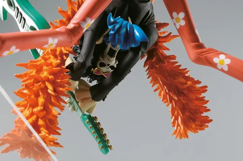 Vista 3 de Banpresto Figura de una pieza de la serie Brook Creator x Creator de 4.3 pulgadas