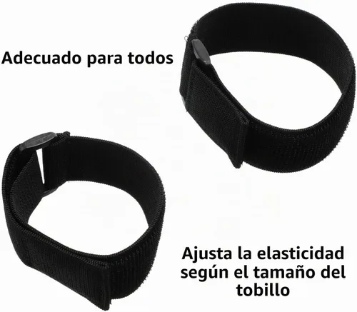 Vista 3 de Gejoy 6 correas elásticas ajustables para las piernas, correas elásticas ajustables para el tobillo, correa de seguridad para equitación, pesca