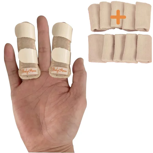 Vista 13 de BodyMoves - Férulas para dedos fracturados o para la rehabilitación posquirúrgicas y protectores para aliviar síntomas de artritis y dedos