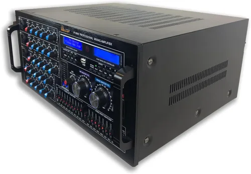 Vista 3 de IP-5900 Profesional 6000W Amplificador de mezcla de karaoke/w Echo & Control de Retraso, Entradas Ópticas/HDMI NUEVO