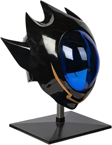 Vista 2 de Evere Code Geass Mask Cosplay Helmet Lelouch Zero Full Scale 11 Replica Halloween Anime Collectibles Props