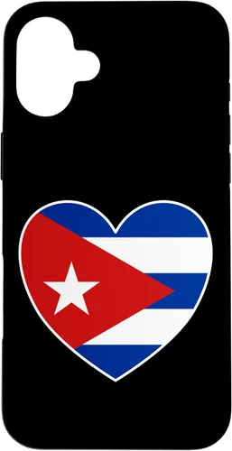 Vista 23 de iPhone 13 Pro Max I Heart Cuba - Divertida funda con bandera cubana