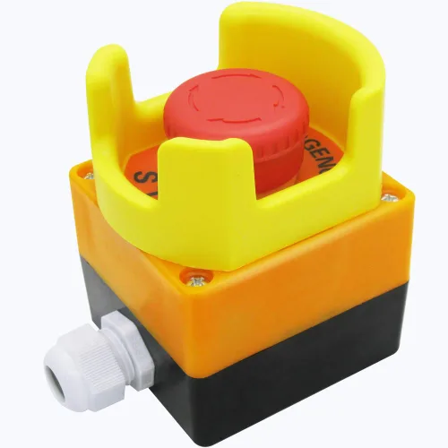 Vista 7 de mxuteuk 2pcs 1 NO 0.866 in Interruptor de botón momentáneo SPST Negro 660V 10A HB2-BA21-HH