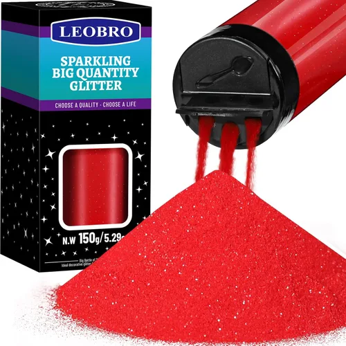 Vista 9 de LEOBRO - Purpurina dorada champán, 150g/5.29oz, purpurina gruesa para manualidades, resina, uñas, cuerpo, cara, vaso DIY, decoraciones