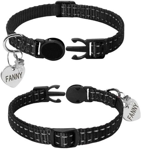 Vista 2 de CooBigo Webbing Plastic Slider Tri-Glide Adjust Buckles for Cat Dog Collar Backpack Straps