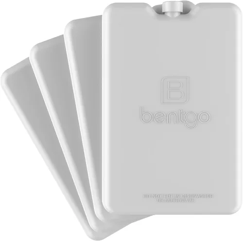 Vista 9 de Bentgo Chillers Ice Packs: diseño delgado y reutilizable de enfriamiento de congelación rápida mantiene la comida fresca en loncheras, bolsas