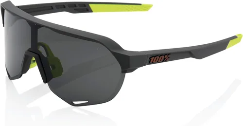 Vista 2 de 100% S2 Sport Performance - Gafas de sol para ciclismo (Soft Tact Black - Smoke Lens)