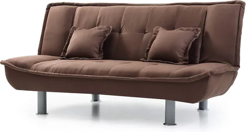 Vista 10 de Glory Furniture Sofá cama futón, color negro