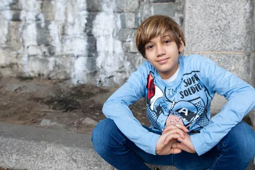 Vista 2 de Marvel Camiseta estampada de manga larga para niños Spiderman grisazulrojoverde, grisazulrojoverde