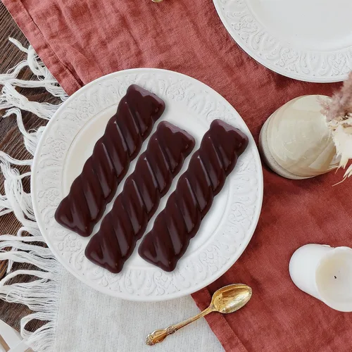 Vista 4 de Molde de caramelo de chocolate con barra giratoria