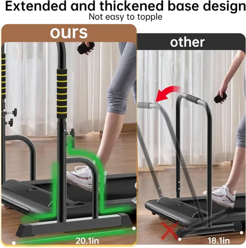 Vista 2 de Adjustable Walking Pad Handle only
