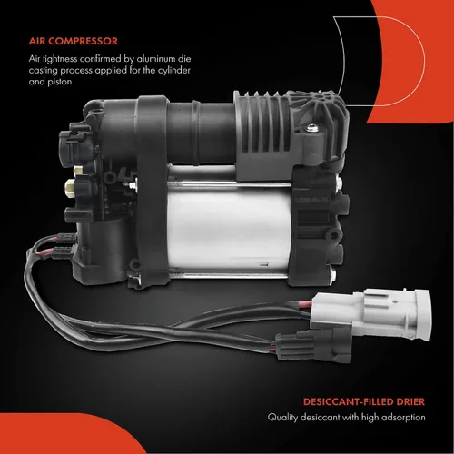 Vista 5 de A-Premium Compresor de suspensión de aire compatible con Hyundai Equus 2011 2012 2013 2014 2015 2016, Sedán, repuesto # 558103M000, 55810-3M000
