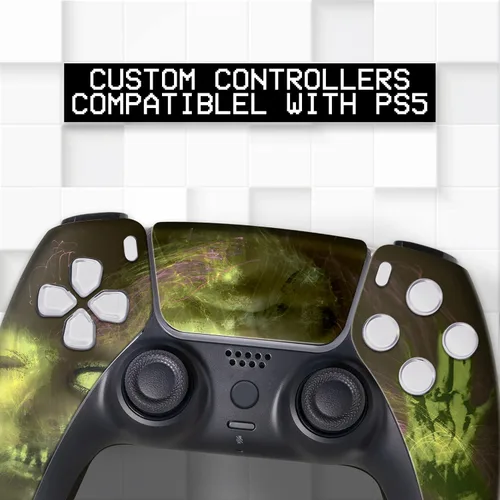 Vista 355 de Battman Custom PS-5 Controller Wireless compatible with Play-Station 5 Console by BCB Controllers Proudly Customized in USA with Permanent