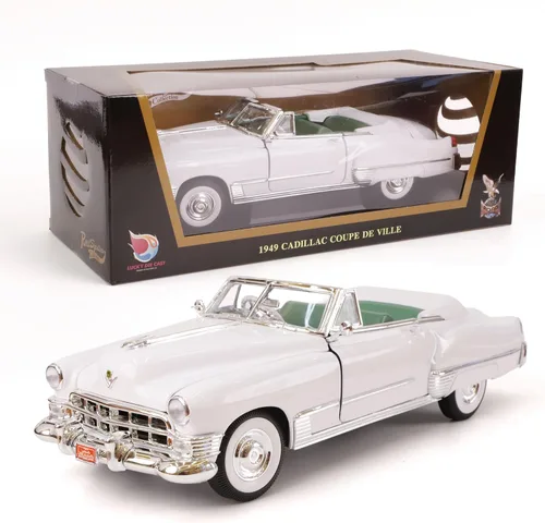 Vista 35 de 1948 Tucker Torpedo Escala 1/18 Modelo de Metal Fundido a Presión Premium Colección Clásica Vintage de Aleación de Coches con Vitrina, para Hombres