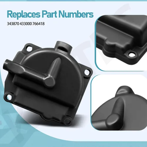 Vista 4 de 433000 Kit de cuenco de carburador de cámara flotante compatible con Johnson Evinrude 90-100-105-115-135-150-175HP, reemplaza 343870 433000 766418