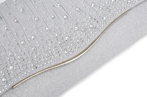 Vista 8 de Bolsos de noche para mujer, con lentejuelas y purpurina para mujer, bolso de mano brillante, bolso formal para boda, fiesta, baile de graduación