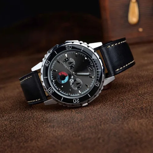 Vista 2 de BISONSTRAP Horween Chromexcel - Correa de reloj de cuero de 0.709 in, 0.748 in, 0.787 in, 0.827 in, 0.866 in, 0.906 in, 0.945 in, correa de reloj