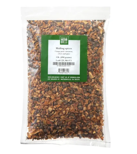 Vista 7 de Especias tradicionales para calentar, por Herb Co, mezcla de especias para vino caliente, sidra de manzana, té, vino y apoyo inmunológico, 1/4 lb
