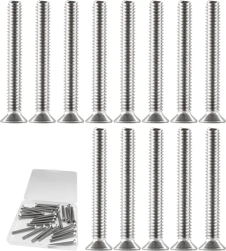 Vista 7 de Tornillos de máquina Phillips de cabeza plana 25 piezas 1/4-20 x 2