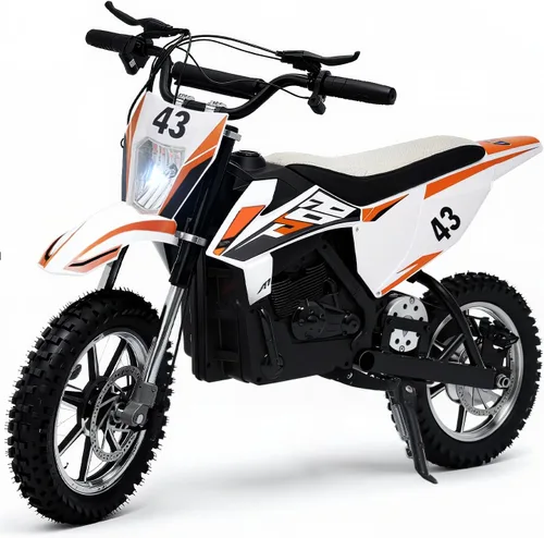 Vista 9 de Blitzshark Motocicleta Eléctrica de Tierra de 24 V para niños, motocicleta eléctrica con motor de 200 W de 5 a 12 años, motocicleta eléctrica