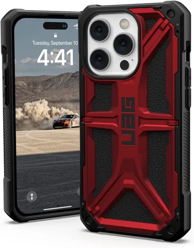 Vista 8 de Urban Armor Gear UAG-IPH22LB-PMS-BK - Funda resistente a los impactos para iPhone 14 Pro Max (6.7), color negro