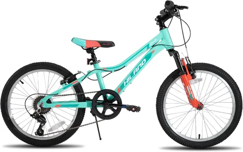 Vista 8 de HILAND 20 Inch 26 Inch Mountain Bike for Women Girl, Lock-Out Suspension Fork, Aluminum Frame, Adult Ladies Mens MTB Bicycle