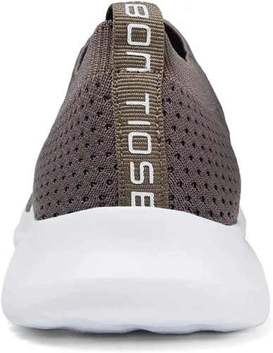 Vista 8 de Konhill - Zapato deportivo para caminar, ligero, deportivo, informal, para gimnasio, sin cordones, para mujer