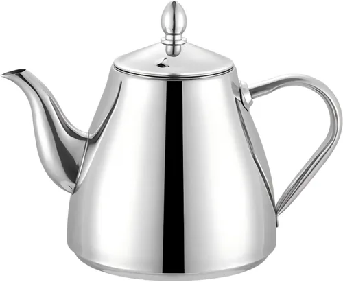 Vista 12 de SANQIAHOME Tetera de acero inoxidable con infusor 1200 ml